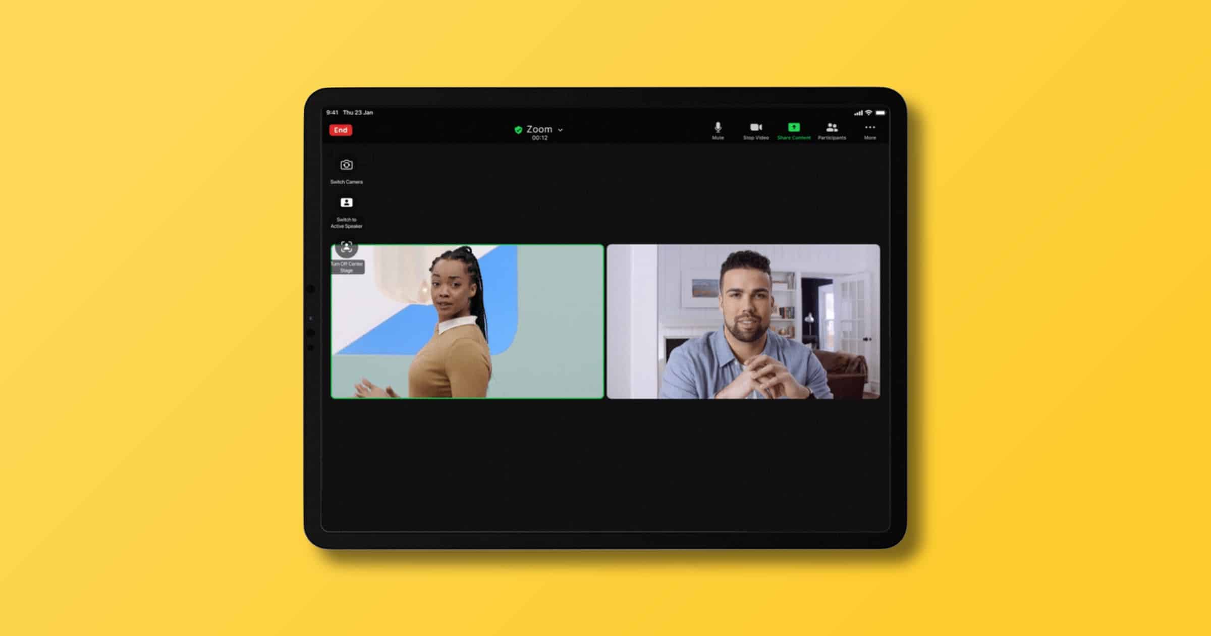Zoom Announces Support for 2021 iPad Pro ‘Center Stage’